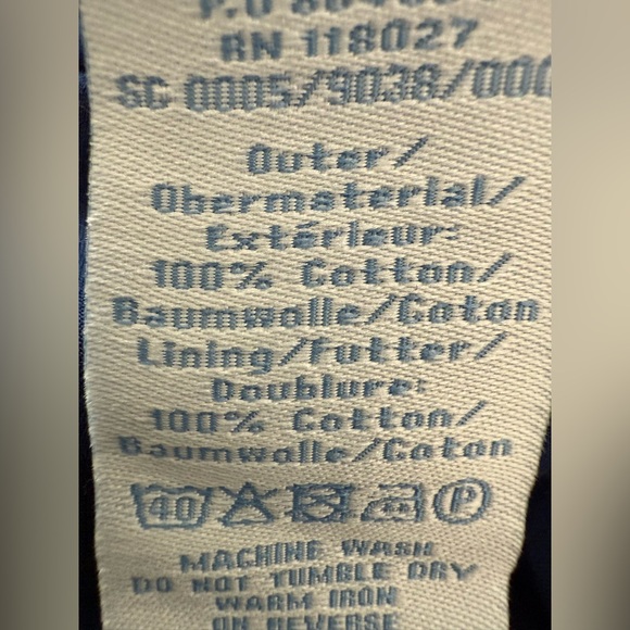 ✨ Boden Blue Print Cotton Fit & Flare Dress | Size 8 | Lined - Picture 7 of 9